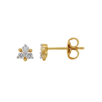 3 Diamond Studs