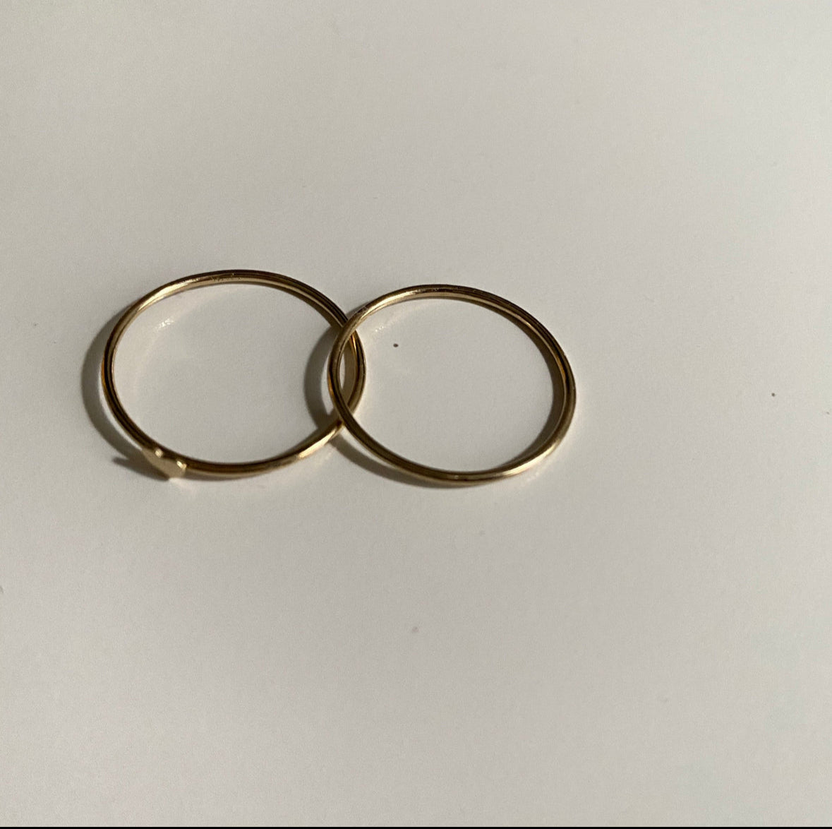 Simple stacking ring